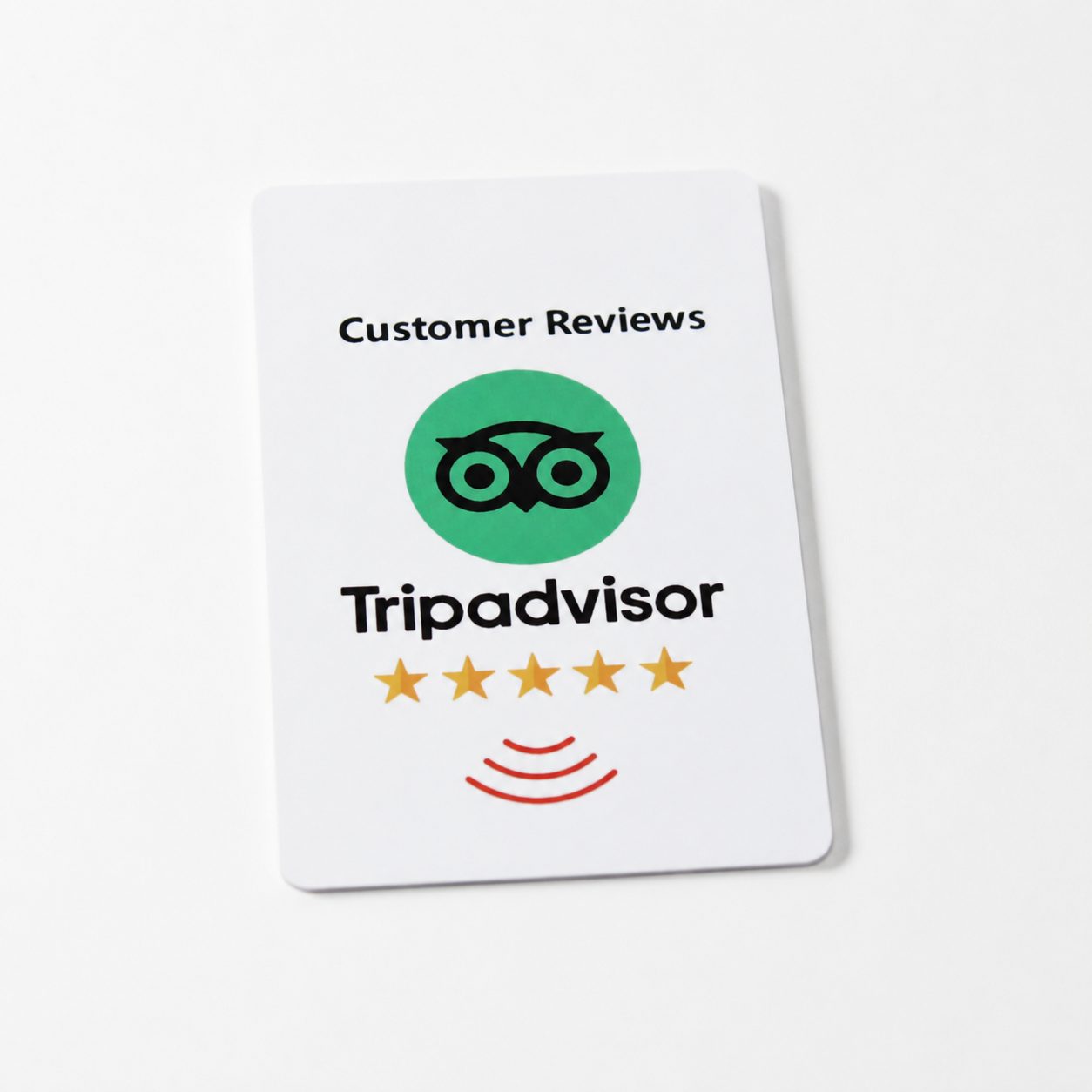 Trustpilot review NFC card